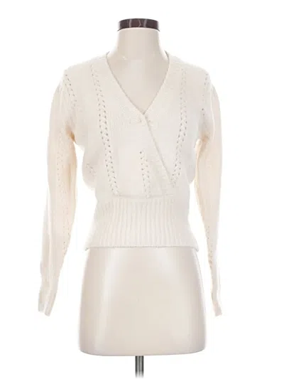 Pre-owned Astr Pullover Sweater In Ivory