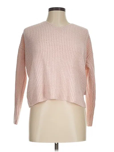 Pre-owned Astr Pullover Sweater In Pink