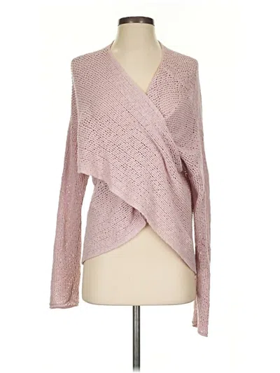 Pre-owned Astr Pullover Sweater In Pink