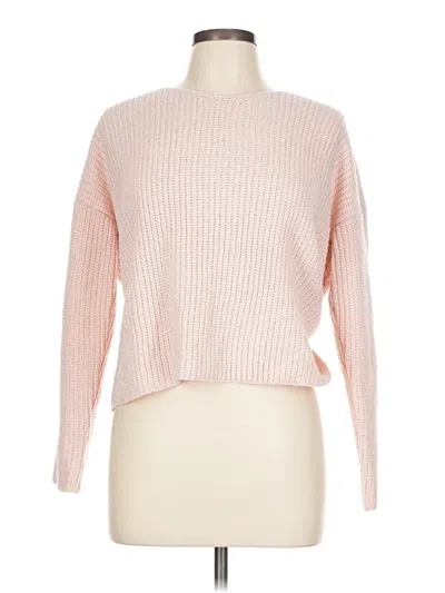 Pre-owned Astr Pullover Sweater In Pink