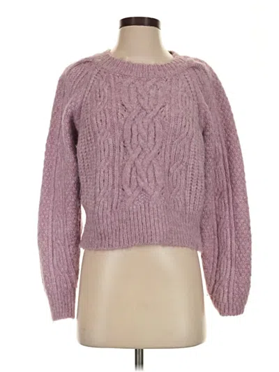 Pre-owned Astr Pullover Sweater In Pink