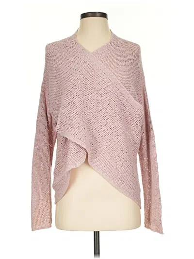 Pre-owned Astr Pullover Sweater In Pink