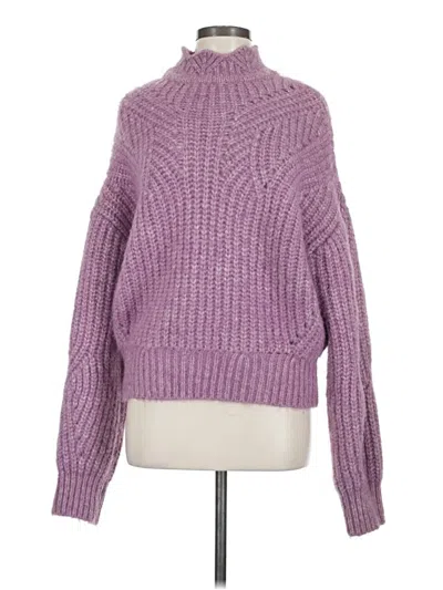 Pre-owned Astr Pullover Sweater In Purple