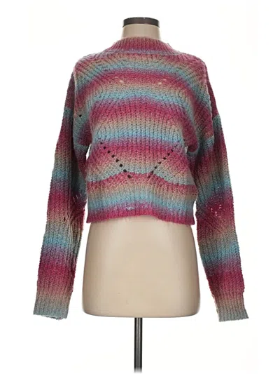 Pre-owned Astr Pullover Sweater In Purple