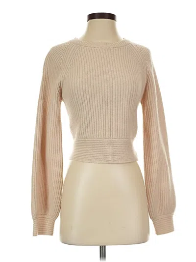 Pre-owned Astr Pullover Sweater In Tan