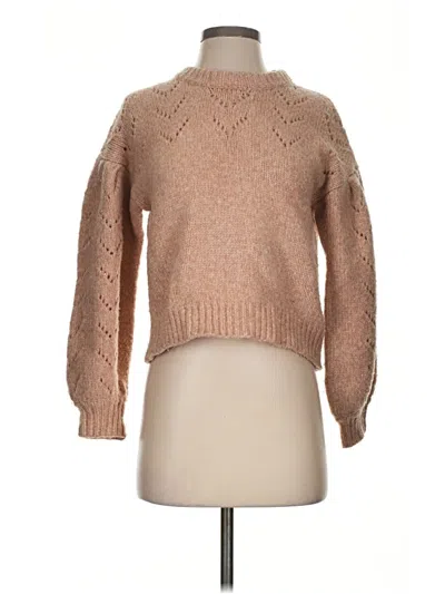 Pre-owned Astr Pullover Sweater In Tan