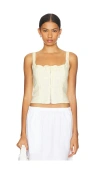 Astr Raeni Top In Lemon In Lemon