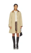 Astr Raiden Coat In Neutral
