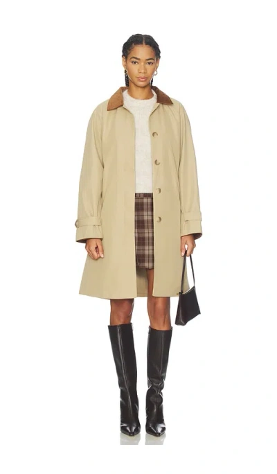 Astr Raiden Coat In Neutral