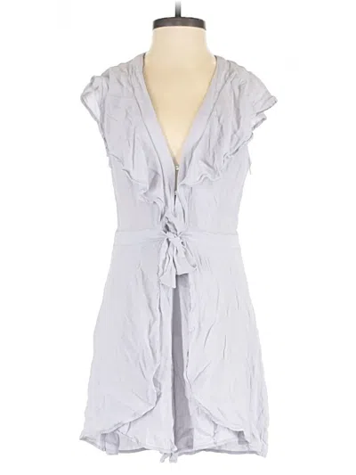 Pre-owned Astr Romper In Gray