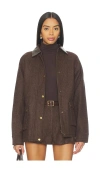 Astr Rylan Jacket In Brown