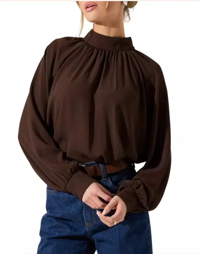 Astr Sabelle Top In Brown