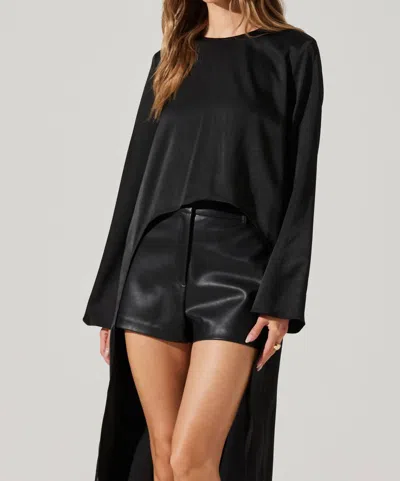 Astr Safiya Top In Black