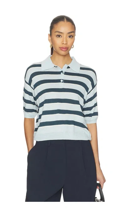 Astr Scottie Sweater In Blue