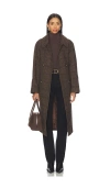 Astr Seeley Coat In Brown