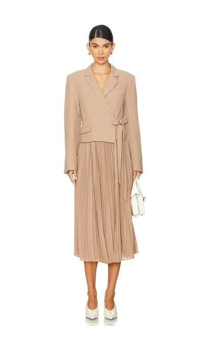 Astr Sekani Dress In 카멜