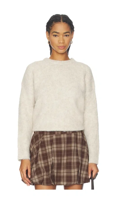 Astr Selbie Sweater In White