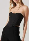 Astr Shanna Top In Black In Black