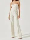 Astr Shanna Corset Top In Ivory In Multi