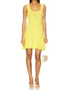 Astr The Label Shereena Knit Minidress In Yellow