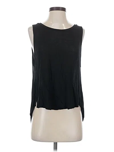 Pre-owned Astr Sleeveless Blouse In Black