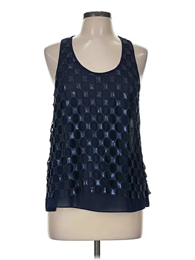 Pre-owned Astr Sleeveless Blouse In Blue