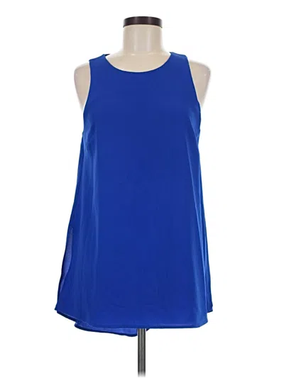 Pre-owned Astr Sleeveless Blouse In Blue