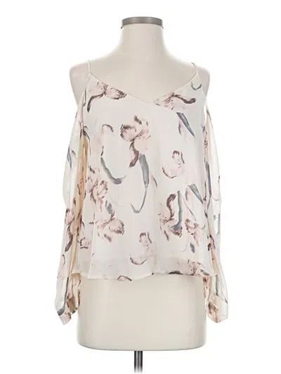 Pre-owned Astr Sleeveless Blouse In Ivory
