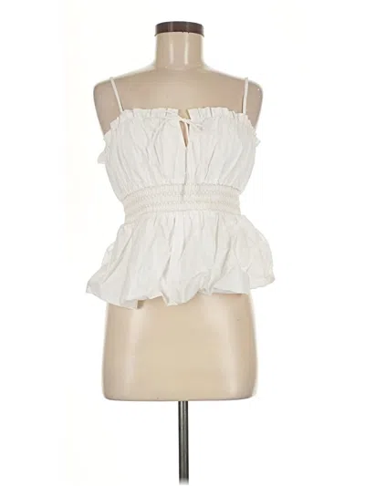 Pre-owned Astr Sleeveless Blouse In Ivory