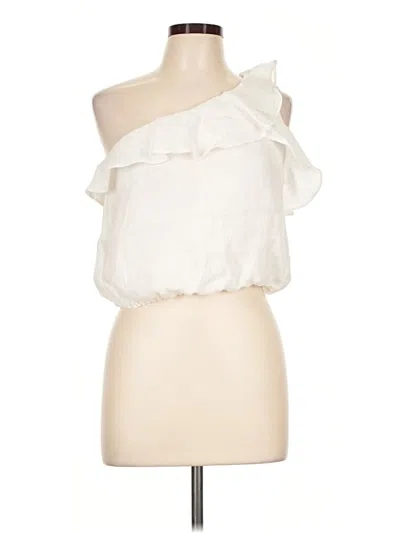 Pre-owned Astr Sleeveless Blouse In Ivory