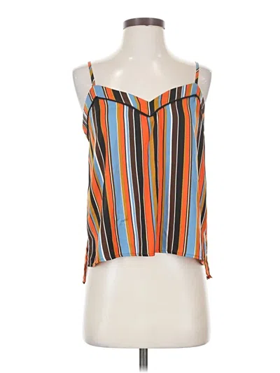Pre-owned Astr Sleeveless Blouse In Orange