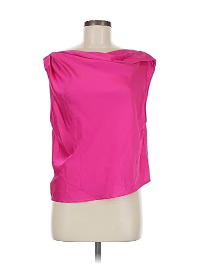Pre-owned Astr Sleeveless Blouse In Pink