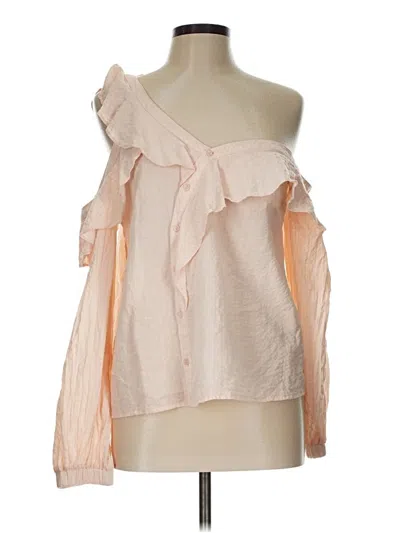 Pre-owned Astr Sleeveless Blouse In Pink