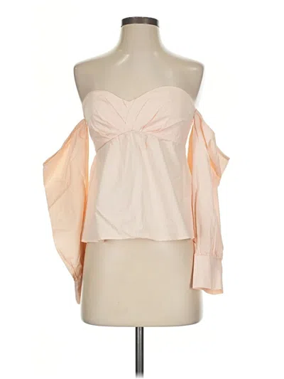 Pre-owned Astr Sleeveless Blouse In Pink