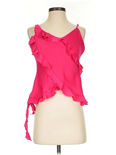 Pre-owned Astr Sleeveless Blouse In Pink