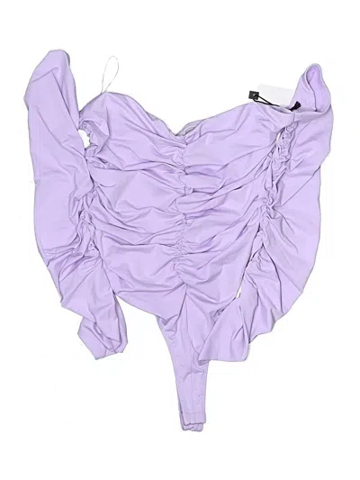 Pre-owned Astr Sleeveless Blouse In Purple