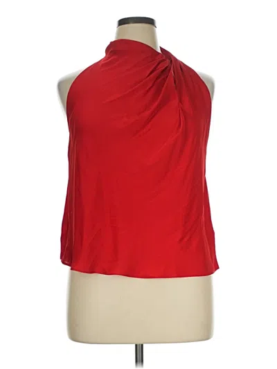 Pre-owned Astr Sleeveless Blouse In Red