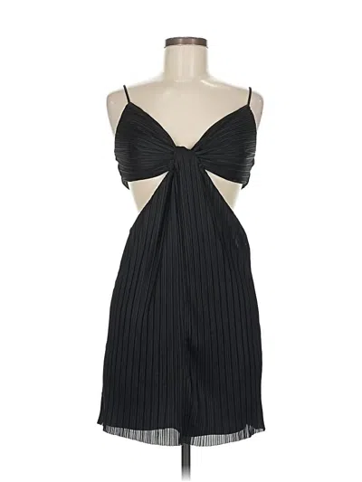 Pre-owned Astr Sleeveless Top Black Strapless Neckline Tops