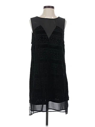 Pre-owned Astr Sleeveless Top Black Strapless Neckline Tops