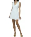 Astr Sundrenched Floral Mini Dress In Off-white In White