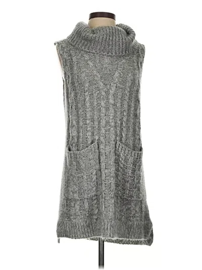 Pre-owned Astr Sweater Vest In Gray