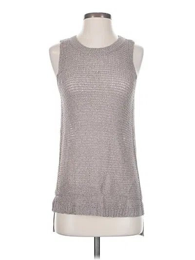 Pre-owned Astr Sweater Vest In Silver
