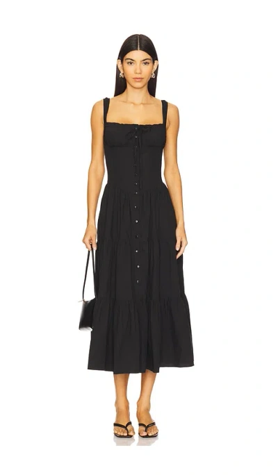 Astr Temperance Dress In Black