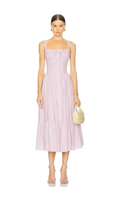 Astr Temperance Dress In Lilac