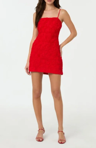Astr The Label 3d Floral Minidress