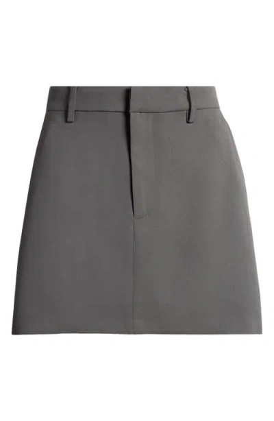 Astr The Label A-line Miniskirt In Charcoal