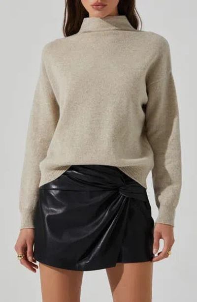 Astr The Label Adley Wool Sweater In Neutral