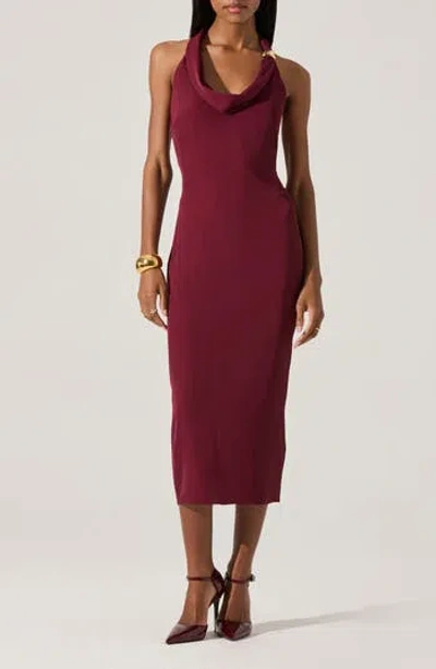 Astr Alanna Dress In Purple
