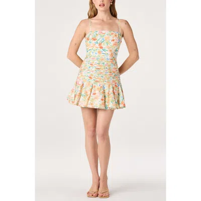 Astr The Label Amelia Floral Minidress In Multi
