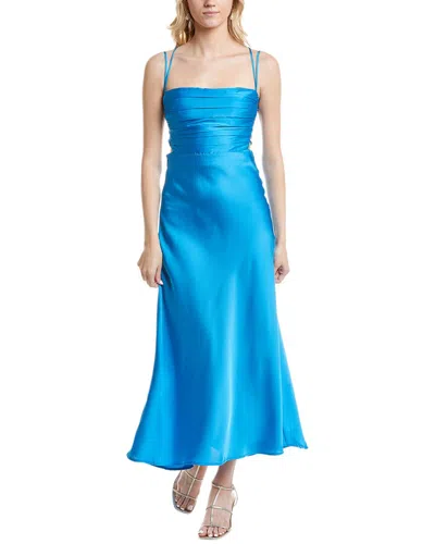 Astr The Label Antlia Maxi Dress In Blue